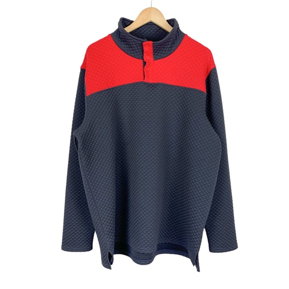 Men’s ZYIA Active Canyon Quilted Button Pullover Size XXL - Picture 2 of 8